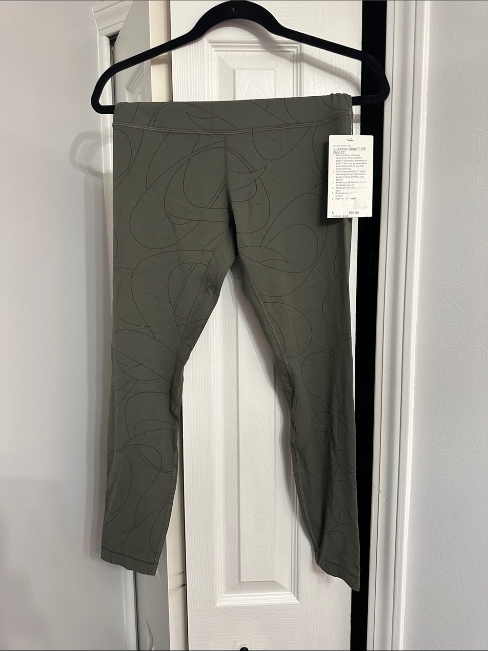 Lululemon align pant 25 inch size 8